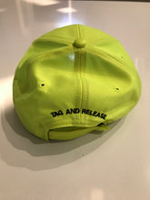 Pre-Order Neon green hat with a built in flashlight