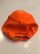 Pre-Order Neon orange hat with built in flashlight